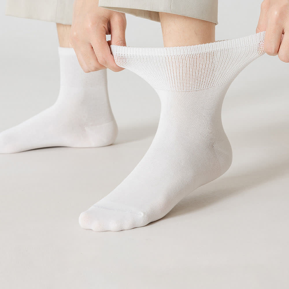 Plus Size Stretch Cotton Quarter Socks(8 Pairs)