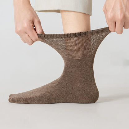 Plus Size Stretch Cotton Quarter Socks(8 Pairs)