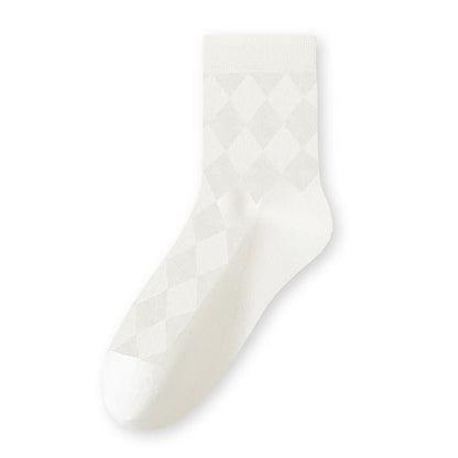 Pure Cotton Mesh Breathable Quarter Socks(7 Pairs) - White - EU40-44(US7-10) - image 14