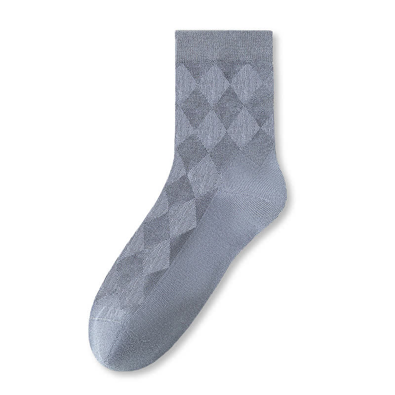 Pure Cotton Mesh Breathable Quarter Socks(7 Pairs) - Sky Blue - EU40-44(US7-10) - image 13
