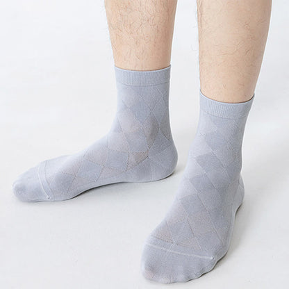 Pure Cotton Mesh Breathable Quarter Socks(7 Pairs) - image 10