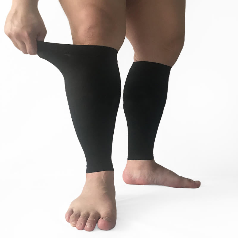 Bundle Plus Size Thigh High Compression Socks + Calf Sleeves - image 6