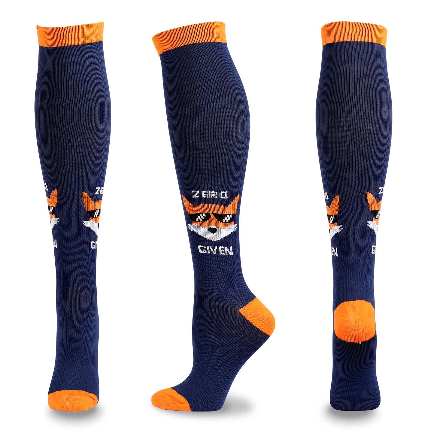 Funny Cartoon Animal Print Compression Socks(5 Pairs) - image 4