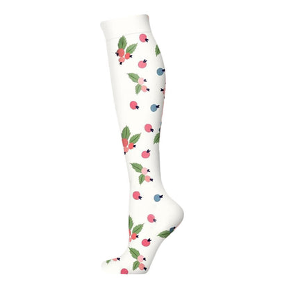 Blooming Flowers Series Compression Socks(6 Pairs) - White-B - S/M - image 11