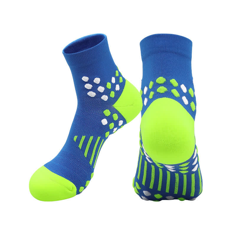 Cycling Ankle Compression Socks with Targeted Support(4 Pairs) - Dark Blue - EU39-44(US6-10) - image 7