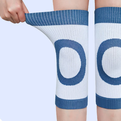 Circle Print Elastic Knee Pads - image 1