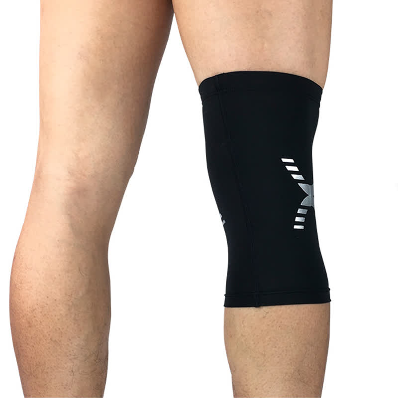 Breathable Elastic Compression Sports Knee Pads - image 3