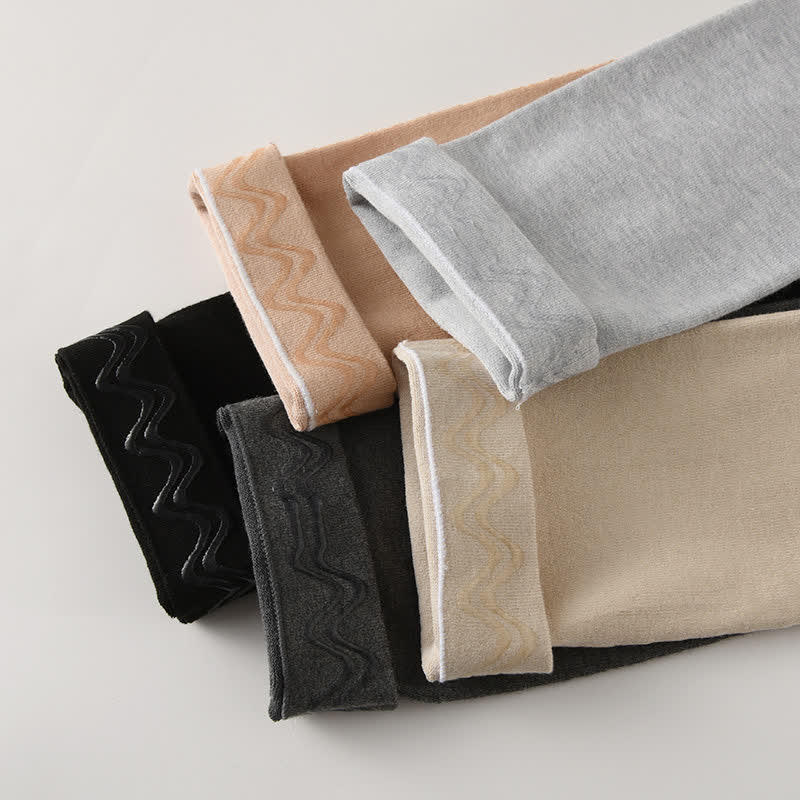 Pure Cotton High Elastic Non-slip Stirrup Thigh Sleeves - image 3