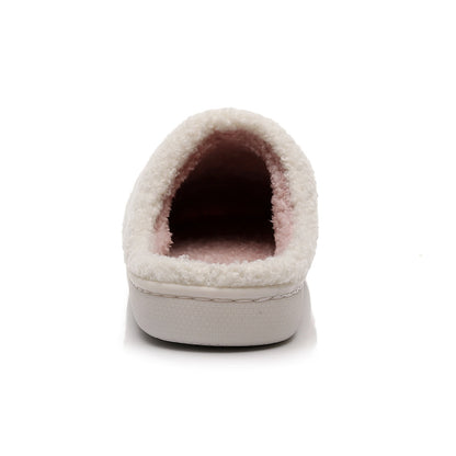 Plus Size Flamingo Plush Slippers