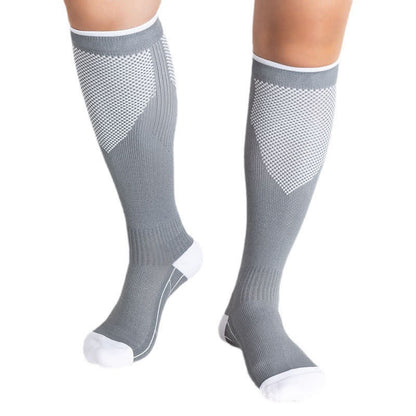 Running Travel Knee High Compression Socks(4 Pairs) - image 5