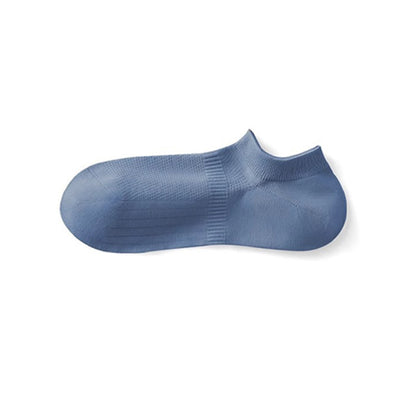 Cotton Sweat-wicking Mesh Breathable No Show Socks(7 Pairs)