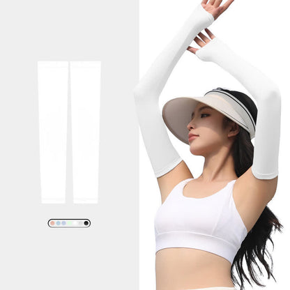 Outdoor Sports Sun Protection Ice Silk Arm Sleeves