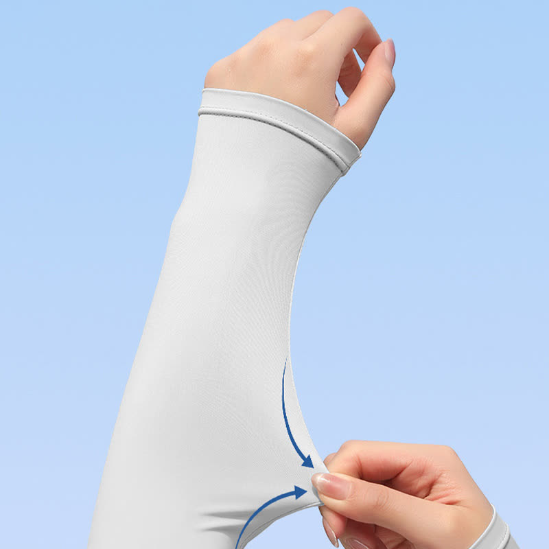 Outdoor Sports Sun Protection Ice Silk Arm Sleeves