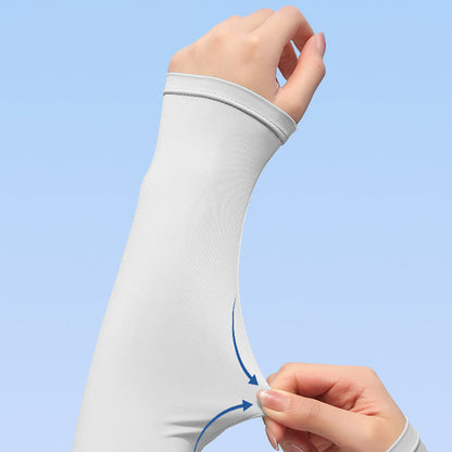 Outdoor Sports Sun Protection Ice Silk Arm Sleeves