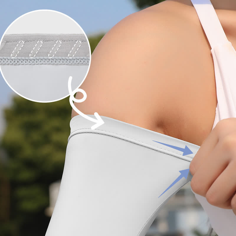 Outdoor Sports Sun Protection Ice Silk Arm Sleeves