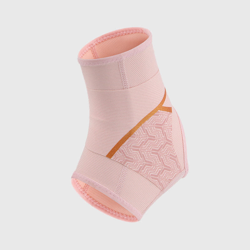 Breathable Adjustable Strap Ankle Braces - Pink - XL - image 7