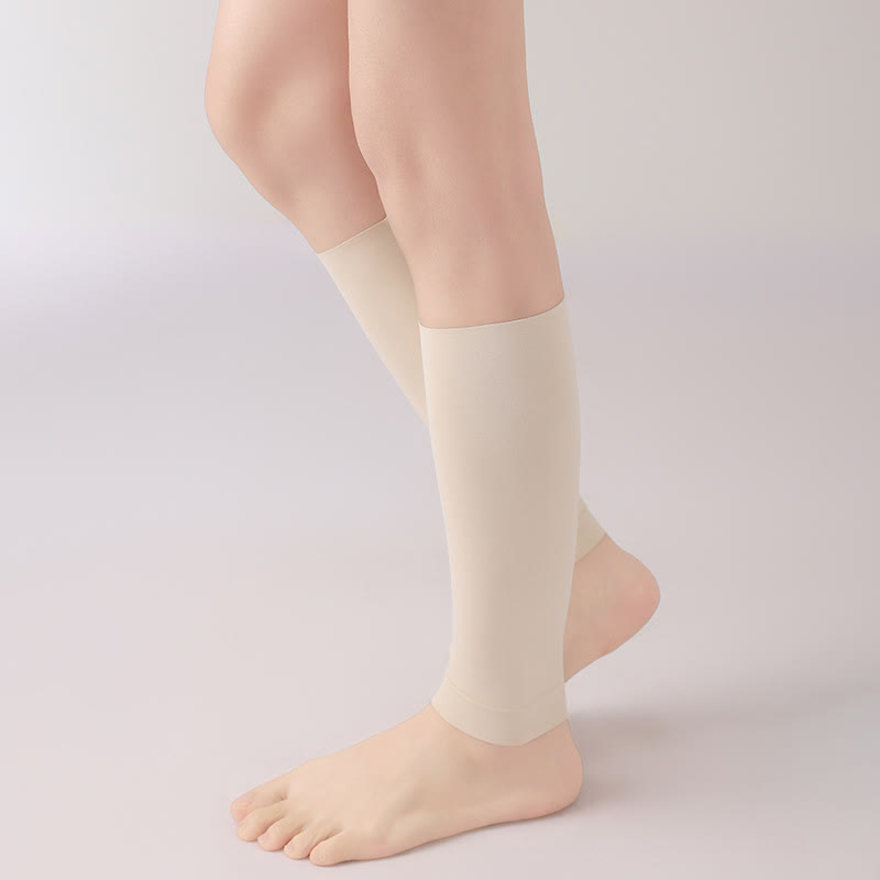 Solid Color Basic Breathable Calf Sleeves - image 8