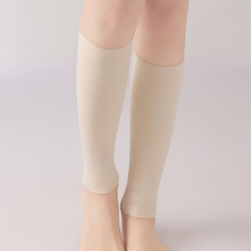 Solid Color Basic Breathable Calf Sleeves - image 5