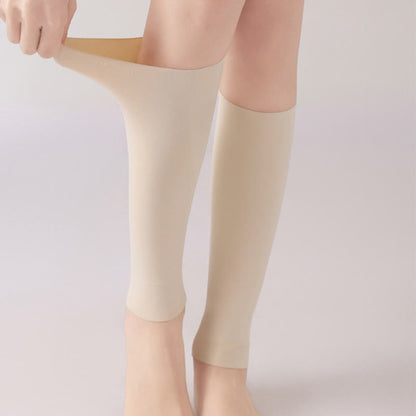 Solid Color Basic Breathable Calf Sleeves - image 6