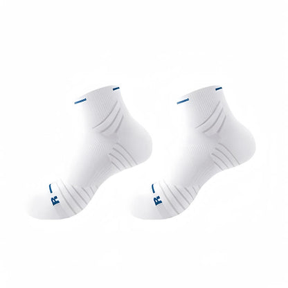 Cushioned Running Ankle Compression Socks(3 Pairs) - White - EU38-45(US5-11) - image 5