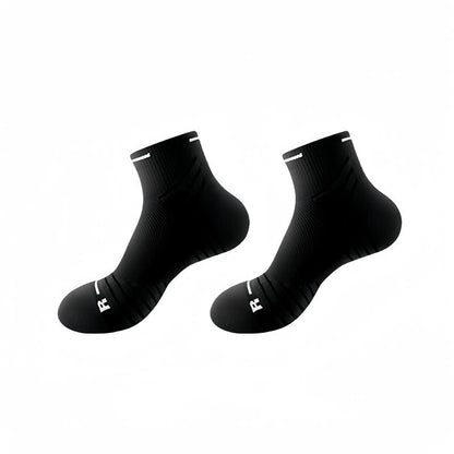 Cushioned Running Ankle Compression Socks(3 Pairs) - Black - EU38-45(US5-11) - image 7