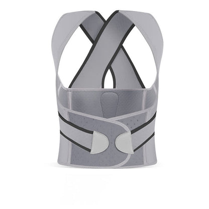 Invisible Breathable Posture Corrector Shoulder Brace - Grey - 2XL - image 7