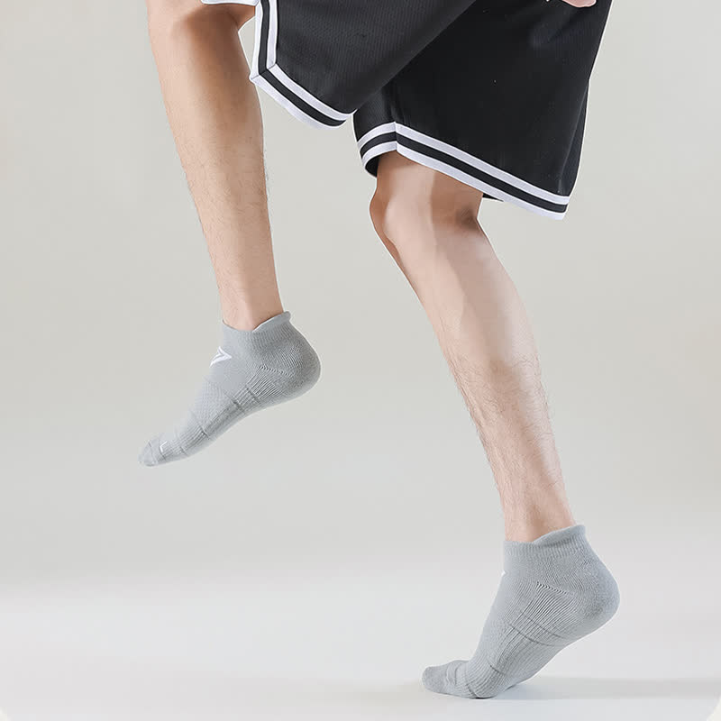 Triangle Print Cotton Ankle Compression Socks(7 Pairs) - image 4