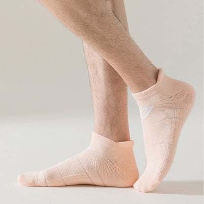 Triangle Print Cotton Ankle Compression Socks(7 Pairs) - image 6