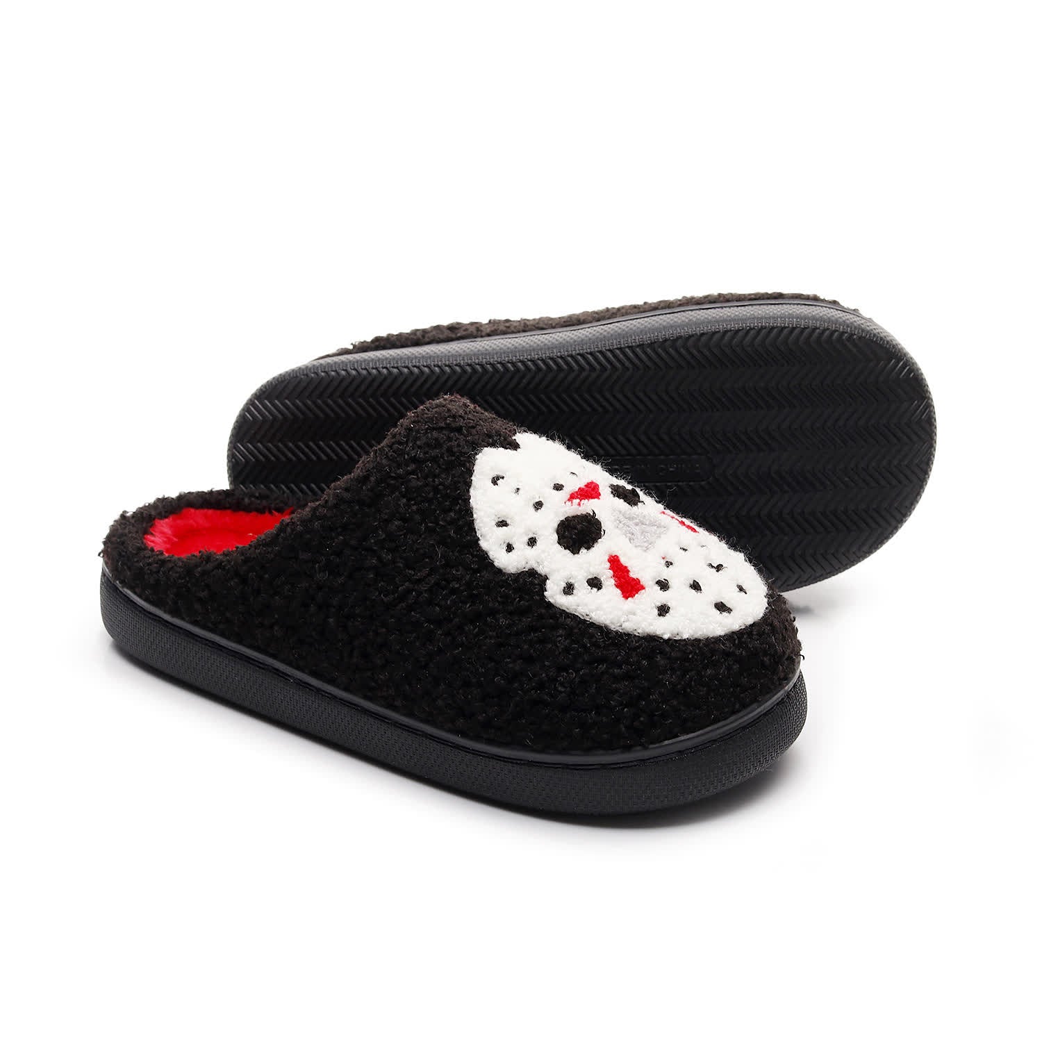 Plus Size Halloween Cartoon Spooky Print Slippers - image 4