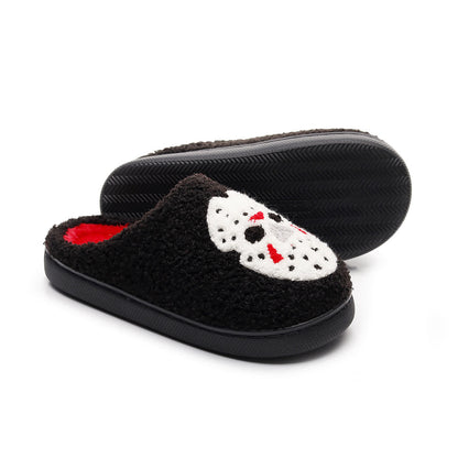 Plus Size Halloween Cartoon Spooky Print Slippers - image 4