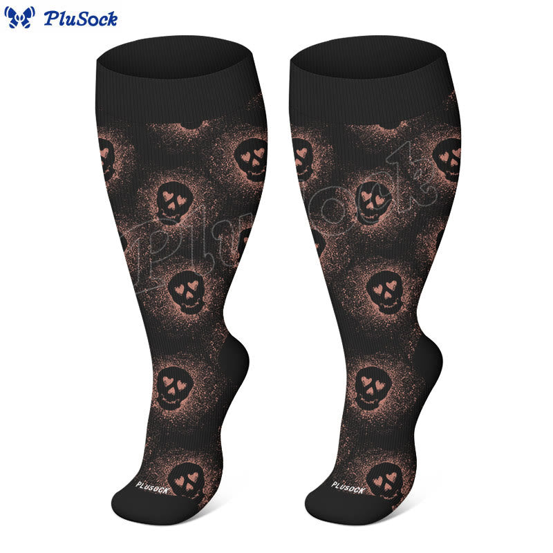 Plus Size X Ray Cat Compression Socks(3 Pairs) - image 4