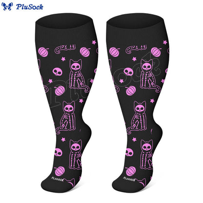 Plus Size X Ray Cat Compression Socks - image 3