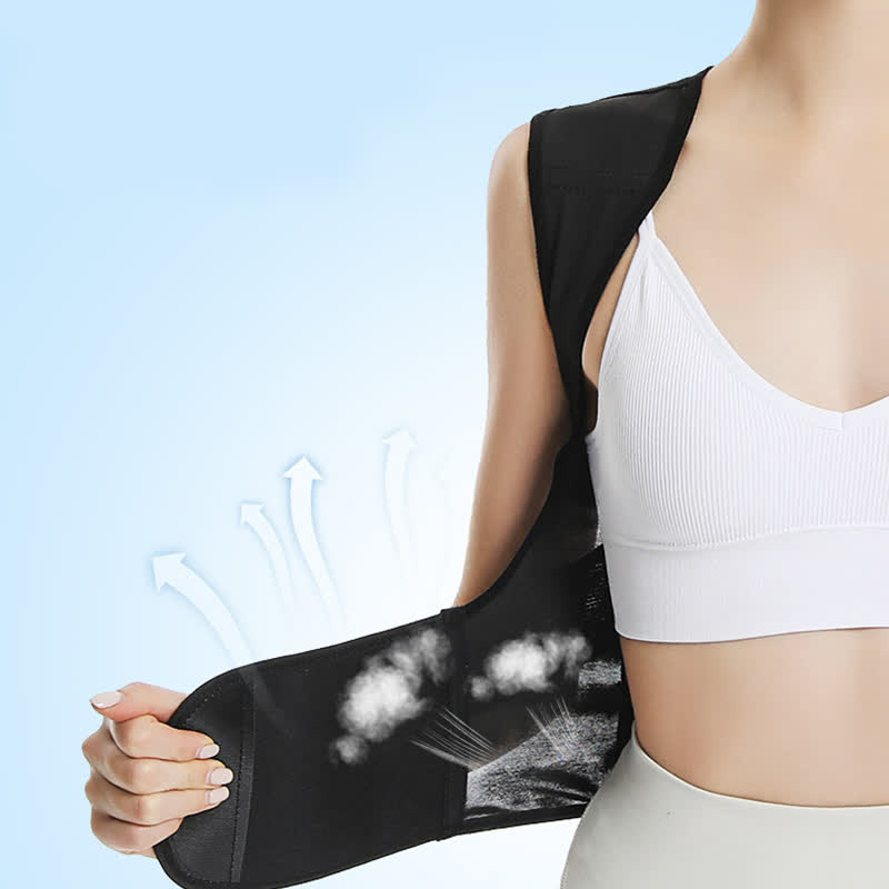 Breathable elastic Posture Corrector Shoulder Brace - image 2