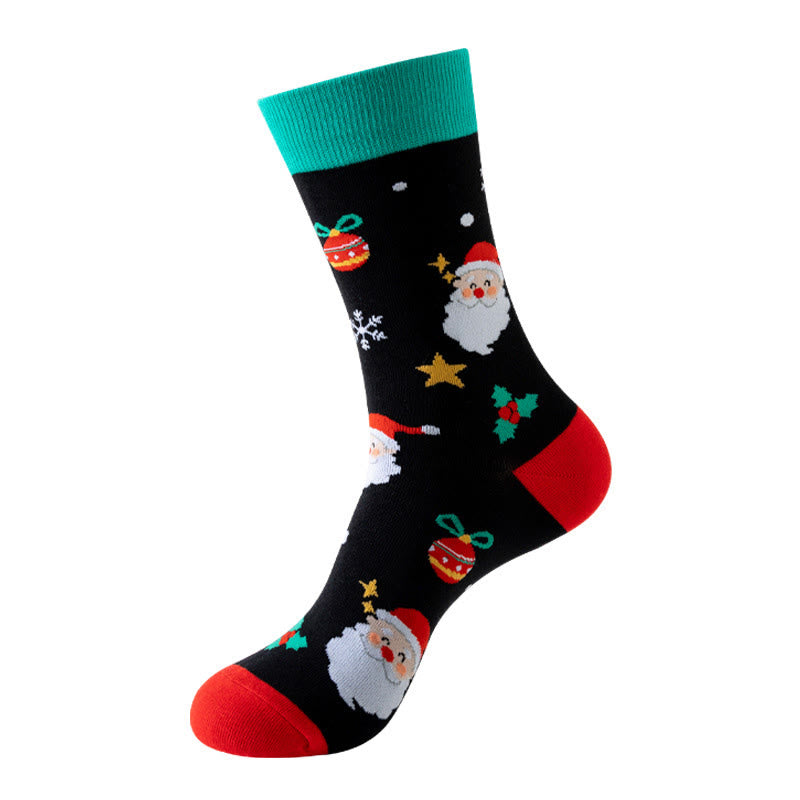 Christmas Pattern Quarter Socks(3 Pairs) - image 9