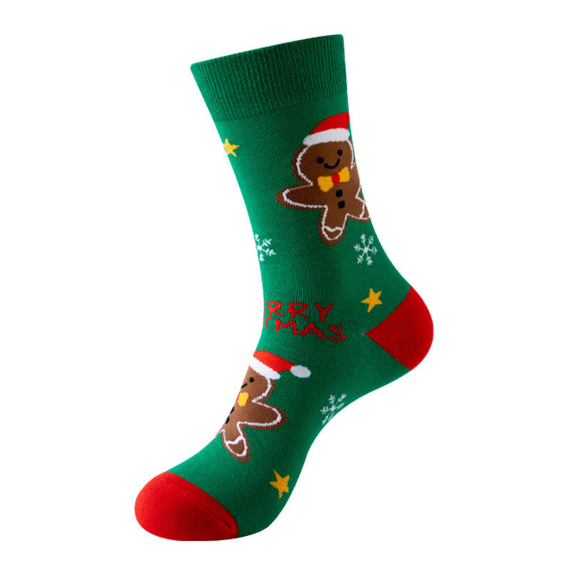 Christmas Pattern Quarter Socks(3 Pairs) - image 10