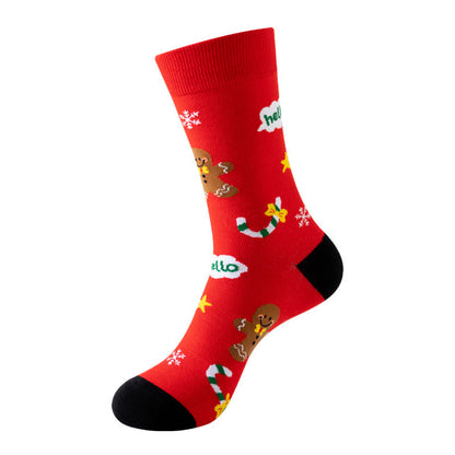 Christmas Pattern Quarter Socks(3 Pairs) - image 8