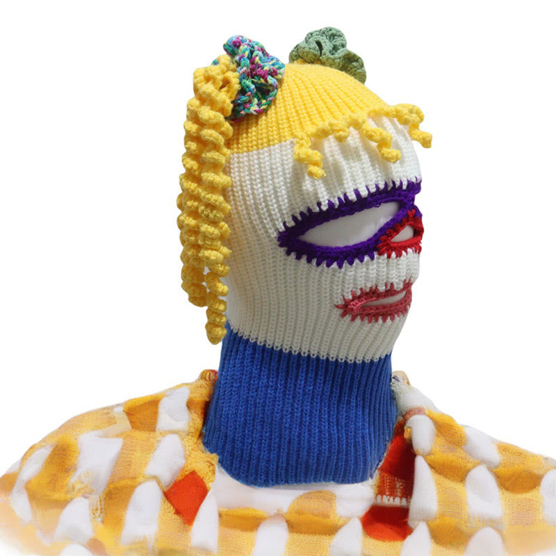 Plus Size Clown Mask Beanie - image 1