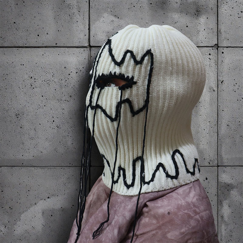 Plus Size Knitted Lines Beanie - image 2