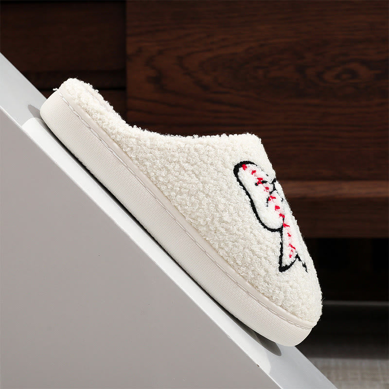 Plus Size Fish Bones Bow Slippers - image 5