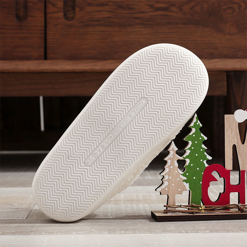 Plus Size Fish Bones Bow Slippers - image 6