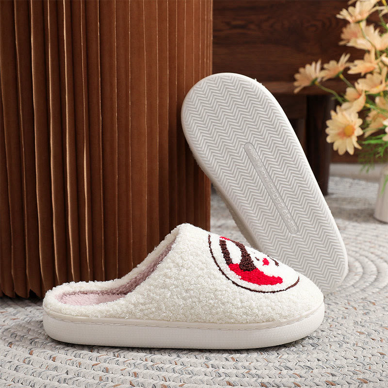 Plus Size Christmas Tree Snowman Slippers - image 2