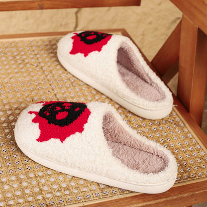 Plus Size Bloody Skull Slippers - image 5
