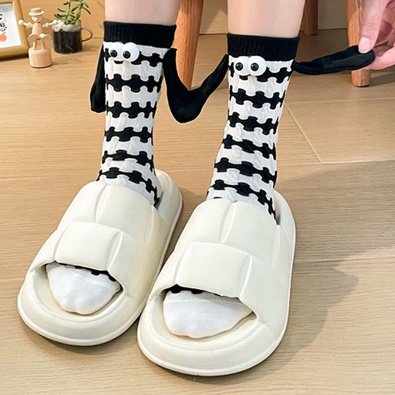 Dopamine Hand In Hand Quarter Socks(5 Pairs) - image 2