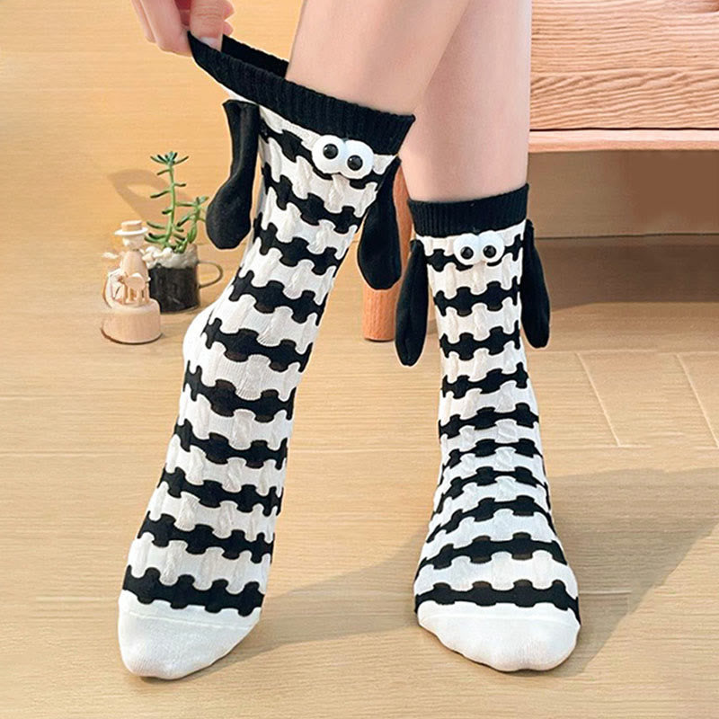 Dopamine Hand In Hand Quarter Socks(5 Pairs) - image 1