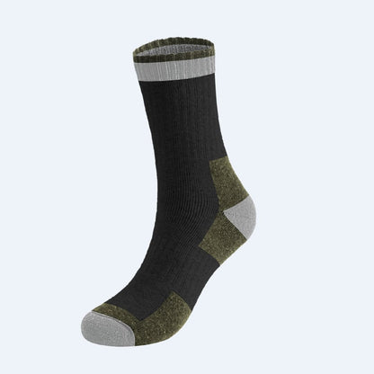 Winter Wool Quarter Socks(5 Pairs) - Army Green - EU40-47(US7-12.5) - image 6