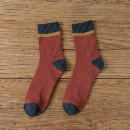 Trendy Classics Quarter Socks(7 Pairs) - Red - EU39-43(US6-9) - image 11