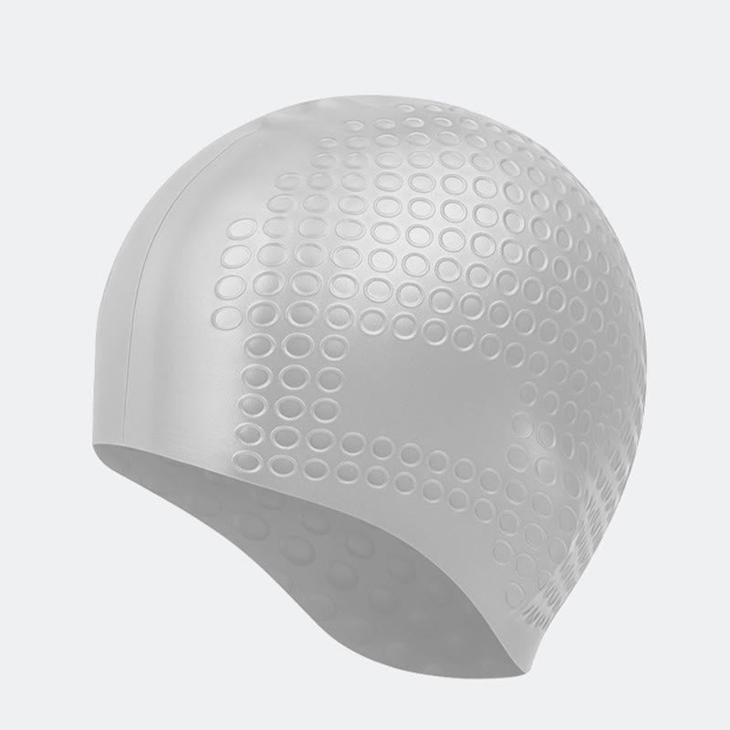 Soft Touch Swim Cap - Grey - One Size - image 7