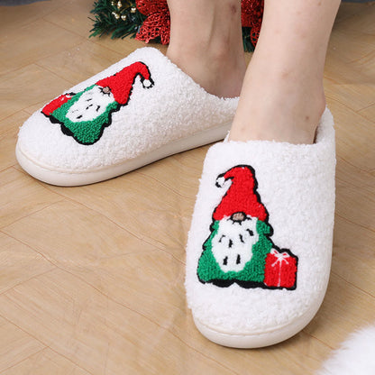 Plus Size Christmas Gnomes Slippers - image 0