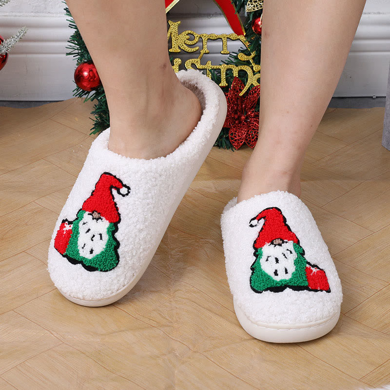 Plus Size Christmas Gnomes Slippers - image 3