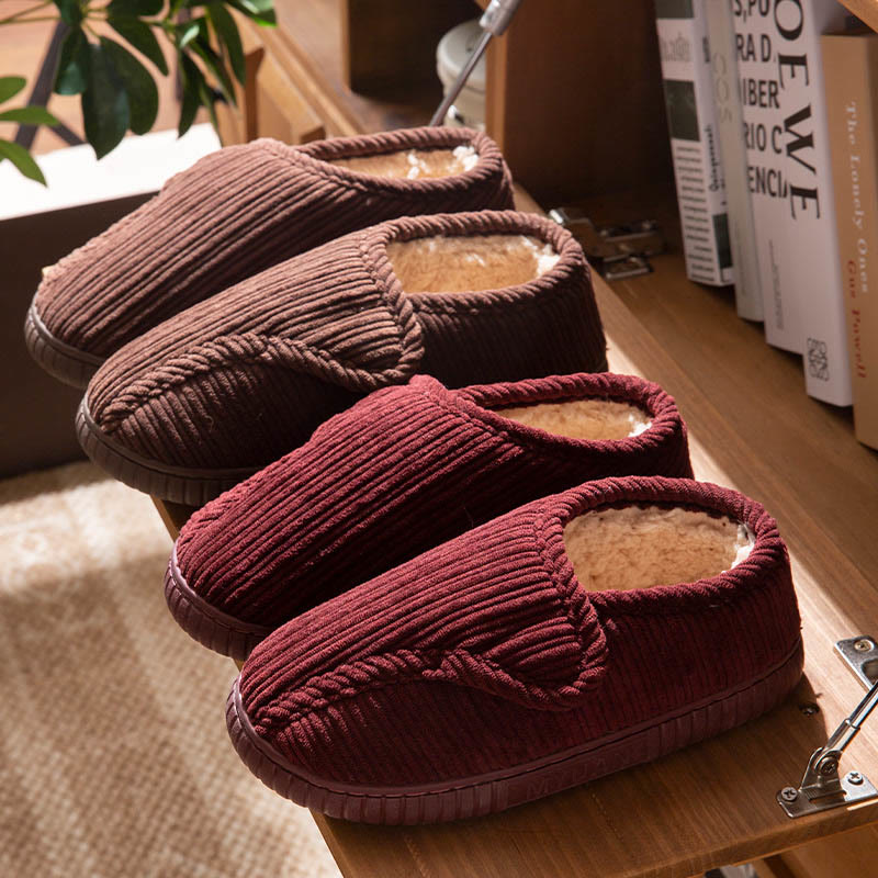 Plus Size Non-slip Warm Slippers - image 3